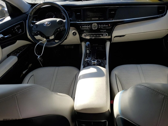 2015 Kia K900 Luxury with VIN KNALW4D40F6017206, listed as a Copart auction lot 88094845 with 50,653 mi miles and Salvage Title. Bid and sale history available at carsss.com. Image 8.