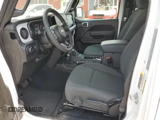 2025 Jeep Wrangler Sport S with VIN 1C4PJXDN0SW500962, listed as a Copart auction lot 51176895 with 4,624 mi miles and Clean title. Bid and sale history available at DreamBid. Image 7.
