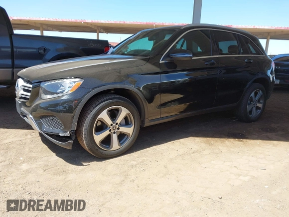 2018 Mercedes-Benz GLC 300 with VIN WDC0G4JB8JV019333, listed as a IAAI auction lot 42059817 with 110,499 mi miles and . Bid and sale history available at DreamBid. Image 17.