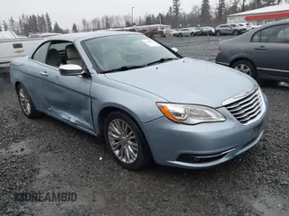 2012 Chrysler 200 Limited with VIN 1C3BCBFG2CN289796, listed as a IAAI auction lot 41120017 with 172,609 mi miles and . Bid and sale history available at DreamBid. Image 1.