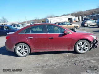 2015 Chevrolet Cruze LTZ with VIN 1G1PG5SB0F7237702, listed as a IAAI auction lot 41747037 with 188,816 mi miles. Bid and sale history available at carsss.com. Image 13.