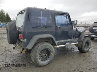 1992 Jeep Wrangler with VIN 2J4FY29S2NJ525697, listed as a Copart auction lot 43551545 with 281,770 mi miles and Salvage Title. Bid and sale history available at carsss.com. Image 3.