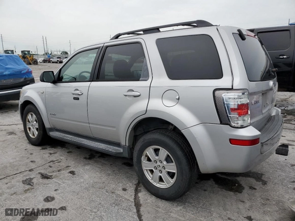 2008 Mercury Mariner with VIN 4M2CU911X8KJ19200, listed as a Copart auction lot 57245604 with 127,377 mi miles and Non Repairable. Bid and sale history available at carsss.com. Image 2.