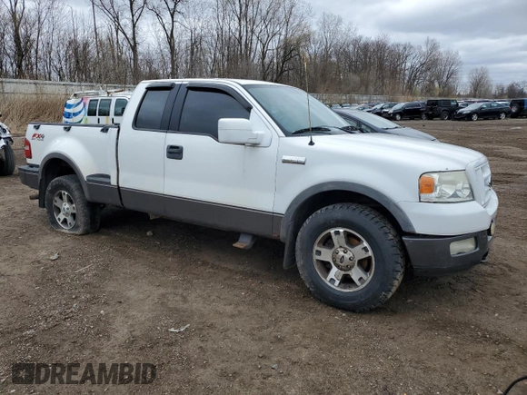 2005 Ford F-150 XLT z VIN 1FTPX04505KE50887, wystawiony jako Copart lot #53203395 z przebiegiem 164 936 mil mil oraz Czysty tytuł • Clean title. Historia ofert i sprzedaży dostępna na DreamBid. Obrazek 4.