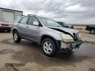 2002 Lexus RX 300 with VIN JTJHF10UX20276082, listed as a Copart auction lot 71266754 with 224,421 mi miles and Salvage Title. Bid and sale history available at carsss.com. Image 4.
