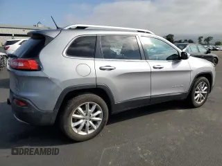 2014 Jeep Cherokee Limited with VIN 1C4PJMDS5EW197184, listed as a Copart auction lot 55699605 with 180,090 mi miles and Clean Title. Bid and sale history available at carsss.com. Image 3.