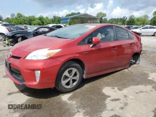 2013 Toyota Prius One with VIN JTDKN3DUXD1640001, listed as a Copart auction lot 53190825 with 0 mi miles and Clean Title. Bid and sale history available at carsss.com. Image 1.