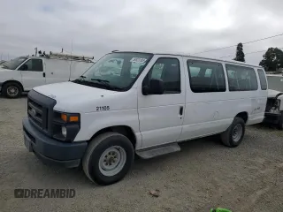 2009 Ford Econoline Passenger XL with VIN 1FBSS31L69DA15433, listed as a Copart auction lot 59523185 with 338,840 mi miles and Clean title. Bid and sale history available at DreamBid. Image 1.