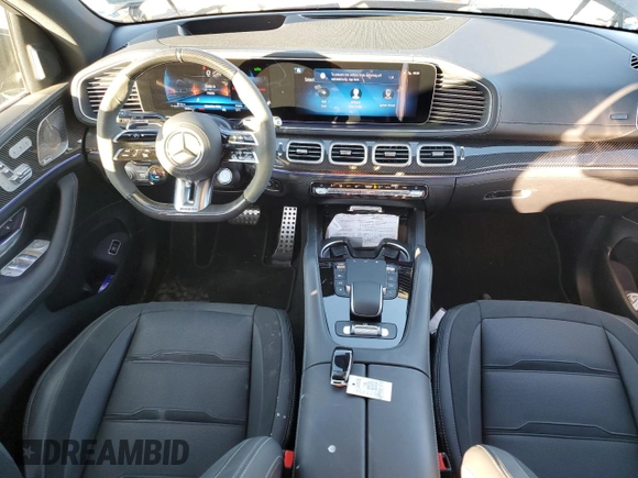 2024 Mercedes-Benz GLE 53 AMG with VIN 4JGFB6BB9RB159263, listed as a Copart auction lot 80244334 with 7,593 mi miles and Salvage title. Bid and sale history available at DreamBid. Image 8.