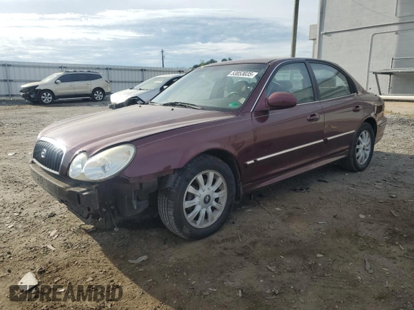 2005 Hyundai Sonata GLS with VIN KMHWF35H45A111365, listed as a Copart auction lot 53853035 with 90,555 mi miles and Salvage Title. Bid and sale history available at carsss.com. Image 1.
