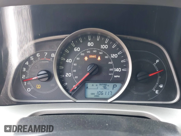 2013 Toyota RAV4 XLE with VIN 2T3RFREV0DW044175, listed as a IAAI auction lot 41708819 with 106,117 mi miles and . Bid and sale history available at carsss.com. Image 7.