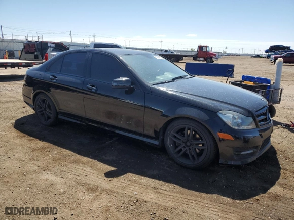2013 Mercedes-Benz C-Class C 250 Sport with VIN WDDGF4HB4DA803605, listed as a Copart auction lot 53009045 with 123,707 mi miles and Clean Title. Bid and sale history available at carsss.com. Image 4.