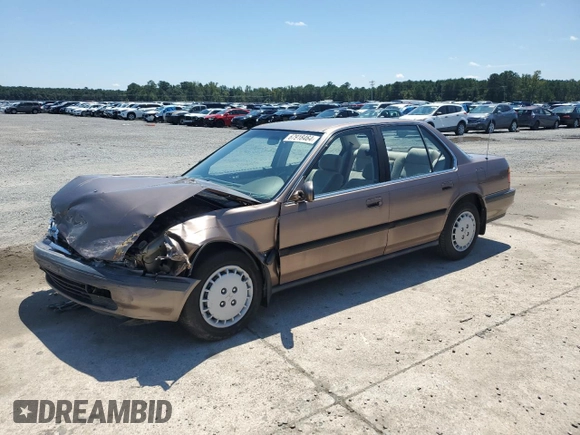 1991 Honda Accord z VIN 1HGCB7657MA200443, wystawiony jako Copart lot #67918464 z przebiegiem 94 601 mil mil oraz Szkoda całkowita • Salvage title. Historia ofert i sprzedaży dostępna na DreamBid. Obrazek 1.