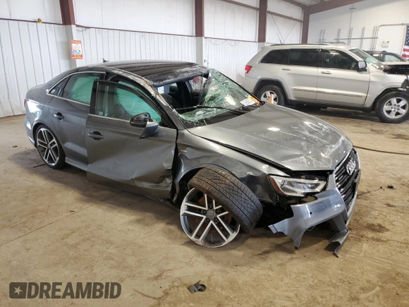 2017 Audi A3 Sedan Premium Plus with VIN WAUJ8GFF1H1014669, listed as a Copart auction lot 63958353 with 71,243 mi miles. Bid and sale history available at carsss.com. Image 4.