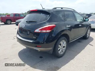 2011 Nissan Murano LE with VIN JN8AZ1MU5BW055853, listed as a IAAI auction lot 42080839 with 165,627 mi miles and . Bid and sale history available at DreamBid. Image 4.