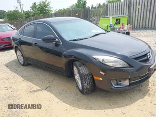 2009 Mazda 6 i Touring with VIN 1YVHP82A595M05140, listed as a IAAI auction lot 42448732 with 176,933 mi miles and . Bid and sale history available at DreamBid. Image 1.