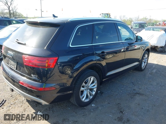 2017 Audi Q7 Premium with VIN WA1AAAF72HD034032, listed as a IAAI auction lot 41990684 with 89,511 mi miles and . Bid and sale history available at DreamBid. Image 4.
