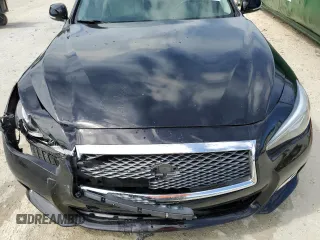 2014 Infiniti Q50 Premium with VIN JN1BV7AP9EM693541, listed as a Copart auction lot 52898005 with 203,157 mi miles and Salvage Title. Bid and sale history available at carsss.com. Image 11.