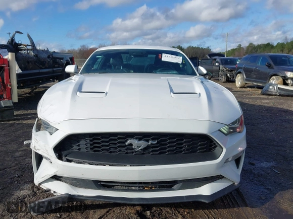 2021 Ford Mustang EcoBoost with VIN 1FA6P8TH6M5105467, listed as a IAAI auction lot 41732934 with 69,287 mi miles. Bid and sale history available at carsss.com. Image 12.