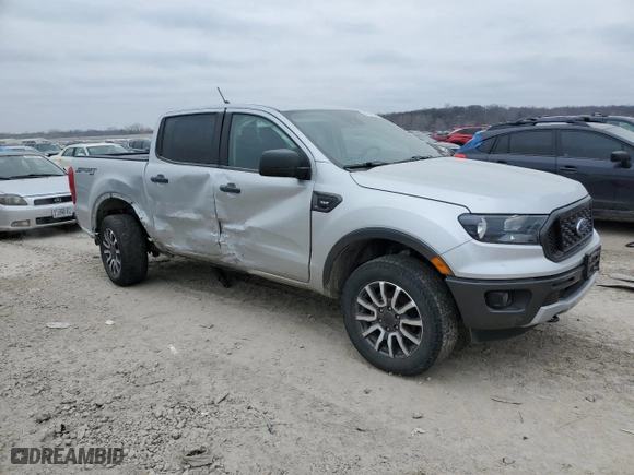 2019 Ford Ranger XL with VIN 1FTER4FH8KLA79340, listed as a Copart auction lot 44742265 with 33,519 mi miles and Salvage Title. Bid and sale history available at carsss.com. Image 4.