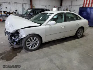 2006 Hyundai Azera SE with VIN KMHFC46F16A119307, listed as a Copart auction lot 66406184 with 154,584 mi miles and Clean Title. Bid and sale history available at carsss.com. Image 1.