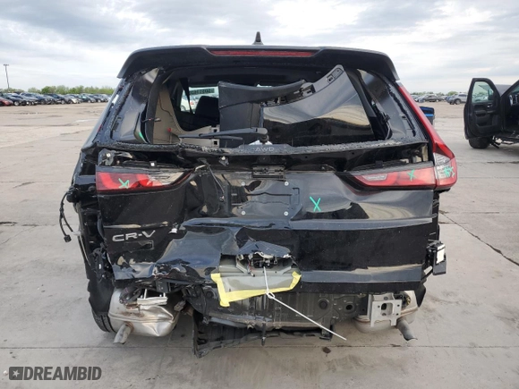 2024 Honda CR-V EX-L with VIN 7FARS4H79RE003220, listed as a Copart auction lot 50511635 with 10,579 mi miles and Salvage Title. Bid and sale history available at carsss.com. Image 6.