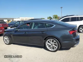 2021 Audi A5 Sportback Premium Plus with VIN WAUCBCF51MA023375, listed as a Copart auction lot 70215353 with 0 mi miles. Bid and sale history available at carsss.com. Image 2.