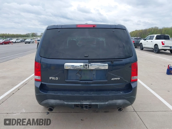 2012 Honda Pilot EX-L with VIN 5FNYF4H61CB043074, listed as a IAAI auction lot 42173097 with 234,192 mi miles. Bid and sale history available at carsss.com. Image 16.