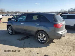 2007 Acura MDX Tech Pkg with VIN 2HNYD28327H546266, listed as a Copart auction lot 48705615 with 118,915 mi miles and Clean Title. Bid and sale history available at carsss.com. Image 2.