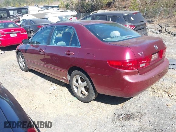 2005 Honda Accord EX z VIN 1HGCM56735A176434, wystawiony jako IAAI lot #41700443 z przebiegiem 128 468 mil mil oraz . Historia ofert i sprzedaży dostępna na DreamBid. Obrazek 3.