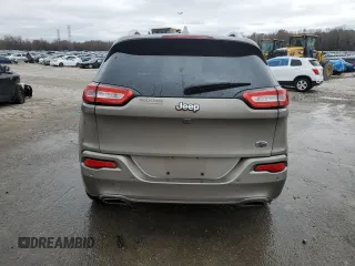 2016 Jeep Cherokee Overland with VIN 1C4PJLJS6GW303028, listed as a Copart auction lot 84814944 with 80,622 mi miles and Salvage title. Bid and sale history available at DreamBid. Image 6.