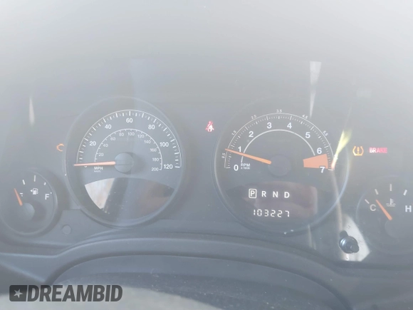 2017 Jeep Patriot High Altitude with VIN 1C4NJRFB5HD168818, listed as a IAAI auction lot 41374327 with 103,227 mi miles. Bid and sale history available at carsss.com. Image 7.