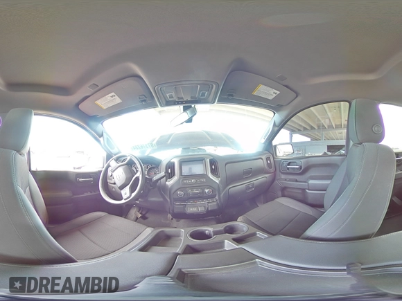 2022 Chevrolet Silverado 1500 Custom with VIN 1GCPWBEK0NZ234645, listed as a Copart auction lot 87376734 with 44,332 mi miles and Non Repairable. Bid and sale history available at DreamBid. Image 15.