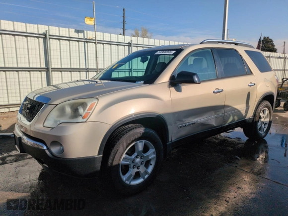 2007 GMC Acadia SLE with VIN 1GKEV13717J171239, listed as a Copart auction lot 53908895 with 186,211 mi miles and Salvage Title. Bid and sale history available at carsss.com. Image 1.