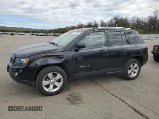 2014 Jeep Compass Latitude with VIN 1C4NJDEB6ED501401, listed as a Copart auction lot 55686005 with 128,060 mi miles and Clean Title. Bid and sale history available at DreamBid. Image 1.