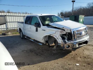 2009 Ford F-150 XL with VIN 1FTPW12V69FA69538, listed as a Copart auction lot 45459065 with 0 mi miles and Salvage Title. Bid and sale history available at carsss.com. Image 4.