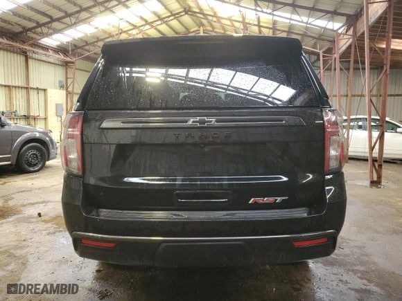 2021 Chevrolet Tahoe RST with VIN 1GNSKRKD3MR206431, listed as a Copart auction lot 49045144 with 108,652 mi miles and Salvage Title. Bid and sale history available at carsss.com. Image 6.