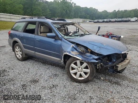 2008 Subaru Outback Limited with VIN 4S4BP62C987342205, listed as a Copart auction lot 53724085 with 205,507 mi miles and Salvage title. Bid and sale history available at DreamBid. Image 4.