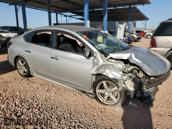 2017 Nissan Sentra S with VIN 3N1AB7AP8HY220980, listed as a Copart auction lot 61602575 with 117,729 mi miles and Salvage title. Bid and sale history available at DreamBid. Image 4.