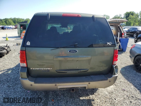 2003 Ford Expedition Eddie Bauer z VIN 1FMFU18L23LC21326, wystawiony jako Copart lot #54671085 z przebiegiem 186 518 mil mil oraz Szkoda całkowita • Salvage title. Historia ofert i sprzedaży dostępna na DreamBid. Obrazek 6.