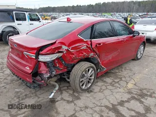 2020 Ford Fusion SE with VIN 3FA6P0HD5LR252186, listed as a IAAI auction lot 41394708 with 99,092 mi miles. Bid and sale history available at carsss.com. Image 4.
