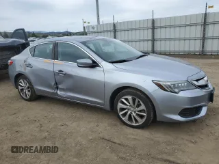 2016 Acura ILX with VIN 19UDE2F33GA005845, listed as a Copart auction lot 50040775 with 80,740 mi miles and Salvage Title. Bid and sale history available at carsss.com. Image 4.