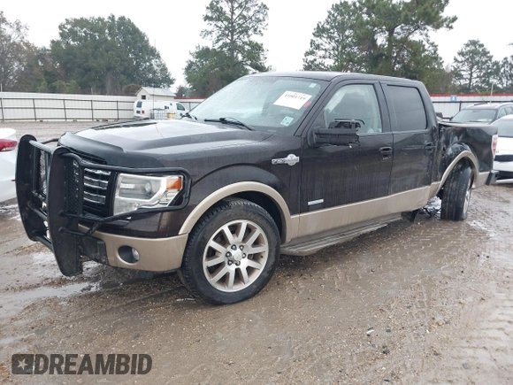 2014 Ford F-150 XL with VIN 1FTFW1CT6EKF04598, listed as a IAAI auction lot 41001719 with 118,549 mi miles and . Bid and sale history available at DreamBid. Image 2.