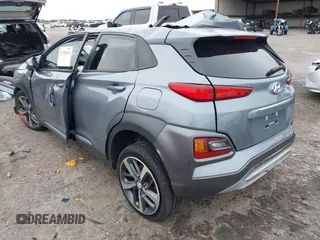 2019 Hyundai Kona Limited with VIN KM8K33A53KU246138, listed as a IAAI auction lot 41752674 with 154,670 mi miles. Bid and sale history available at carsss.com. Image 3.