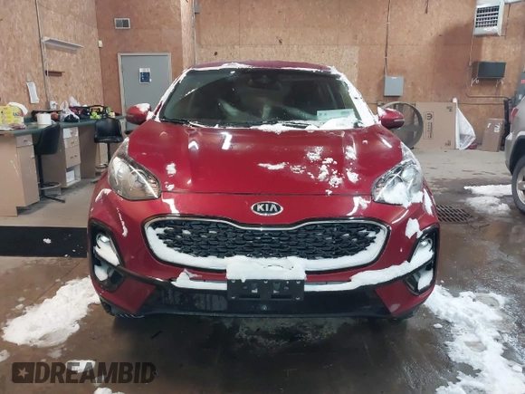 2021 Kia Sportage LX with VIN KNDPMCAC6M7932763, listed as a IAAI auction lot 41572871 with 26,168 mi miles and . Bid and sale history available at carsss.com. Image 12.