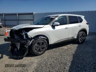 2025 Nissan Rogue SV with VIN 5N1BT3BA8SC763842, listed as a Copart auction lot 53800785 with 9,780 mi miles and Non Repairable. Bid and sale history available at DreamBid. Image 1.