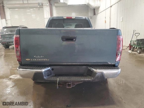 2006 Chevrolet Colorado Work Truck with VIN 1GCDT196168115674, listed as a Copart auction lot 84286394 with 195,129 mi miles and Non Repairable. Bid and sale history available at carsss.com. Image 6.
