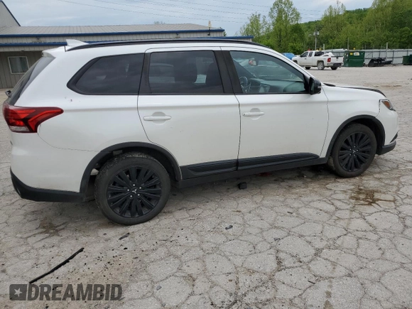 2020 Mitsubishi Outlander ES with VIN JA4AZ3A38LZ040504, listed as a Copart auction lot 54550545 with 145,302 mi miles and Salvage title. Bid and sale history available at DreamBid. Image 3.