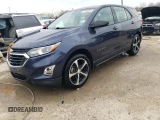 2018 Chevrolet Equinox LS with VIN 3GNAXHEV7JS634751, listed as a Copart auction lot 47396065 with 84,359 mi miles and Salvage Title. Bid and sale history available at DreamBid. Image 1.