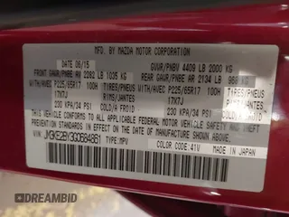 2016 Mazda CX-5 Sport z VIN JM3KE2BY3G0684861, wystawiony jako IAAI lot #42050897 z przebiegiem 165 688 mil mil oraz . Historia ofert i sprzedaży dostępna na DreamBid. Obrazek 9.